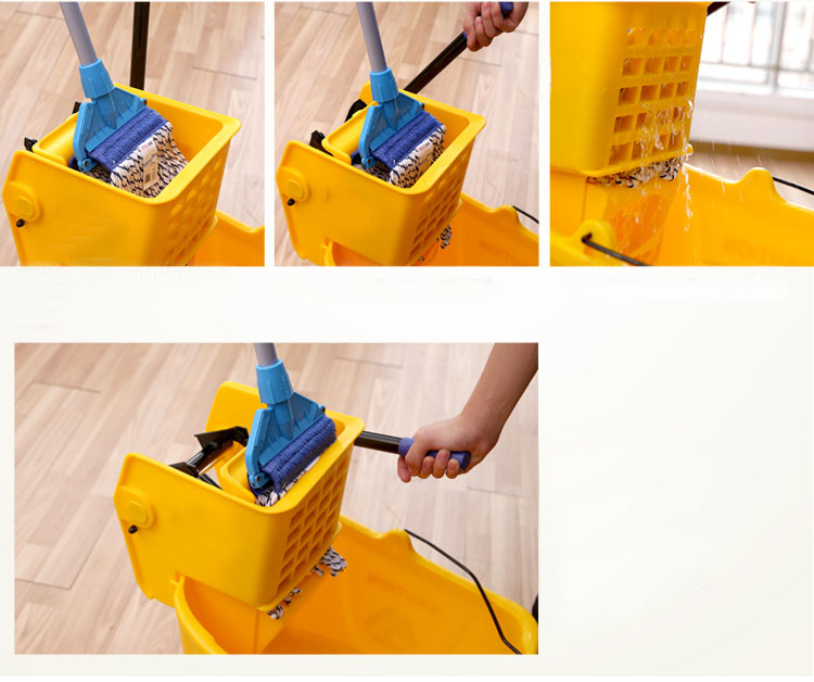 Wringer Mop Bucket Seau pour vadrouille essoreuse