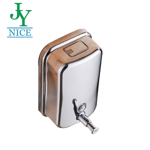 Distributeur de savon liquide mural en acier inoxydable