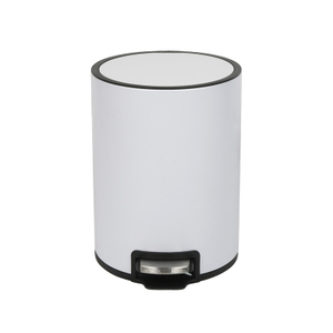 Nouveau Poubelle multicolore d'acier inoxydable de chambre d'hôtel d'odm d'oem de poubelle de nourriture de pédale de pied