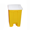 Poubelle carrée en plastique mobile extérieure 120l avec roues pour usage médical hospitalier 50l 100l élévateur disponible