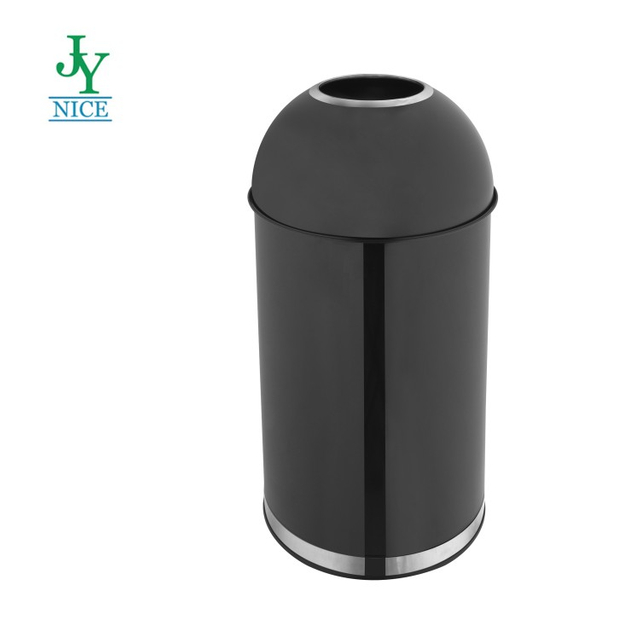 POUBELLE DÔME 40 LITRES FINI ÉLECTRIQUE Poubelle en acier inoxydable salle de bain