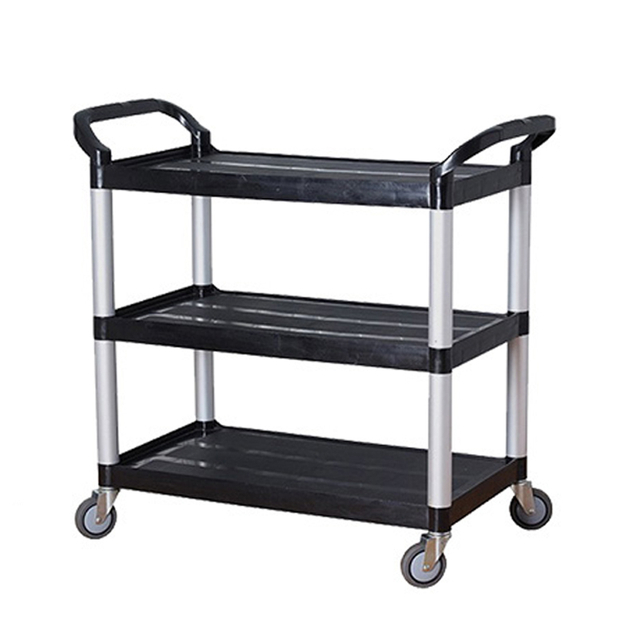 Organisateur de bureau multifonctionnel, chariot de cuisine, salle de bains, chariot de rangement de cosmétiques, étagère en plastique