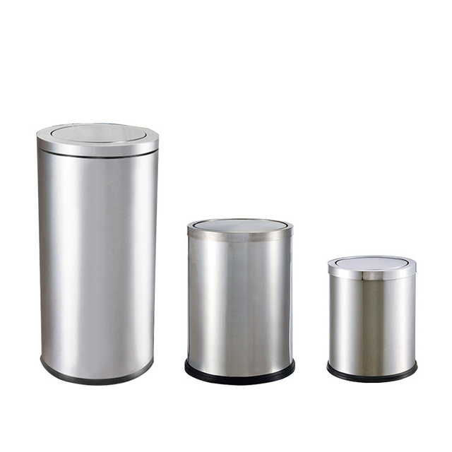 Poubelle pliable intégrée Poubelle en étain personnalisée