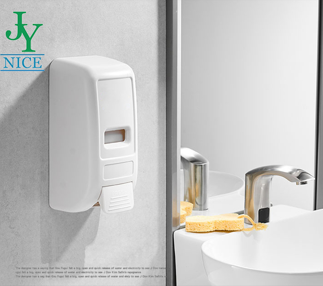 Distributeur de savon liquide pour les mains, recharge murale suspendue de 500ml/800ml/1000ml, pompe en plastique pour salle de bains, manuel modifiable 