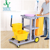 Chariot en plastique de nettoyage de supermarché de centre commercial polyvalent