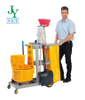 Chariot de concierge de couloir d'hôpital d'usine avec seau à vadrouille